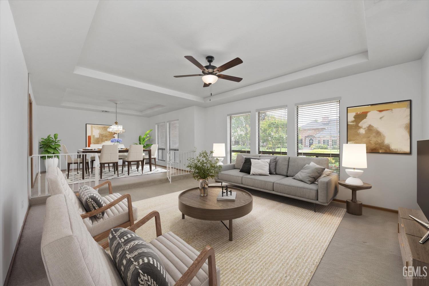 Undisclosed Address Bakersfield, CA 93309 - Photo 3 of 15 a living room with furniture and a large window