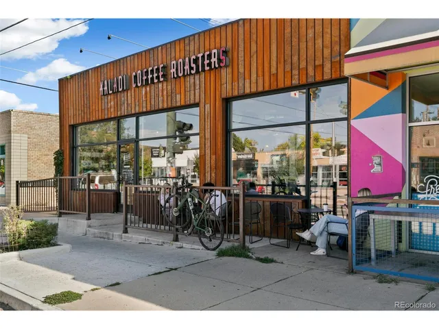 a outdoor space view with a sitting space