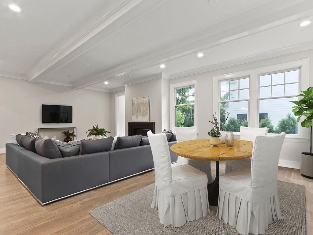 30 Columbine Road Newton, MA 02459 - Photo 16 of 35 a living room with furniture and a table