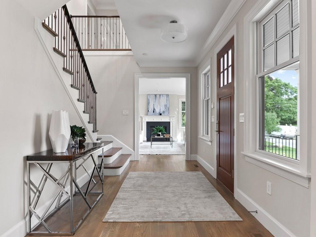 30 Columbine Road Newton, MA 02459 - Photo 4 of 35 a living room with furniture and a fireplace