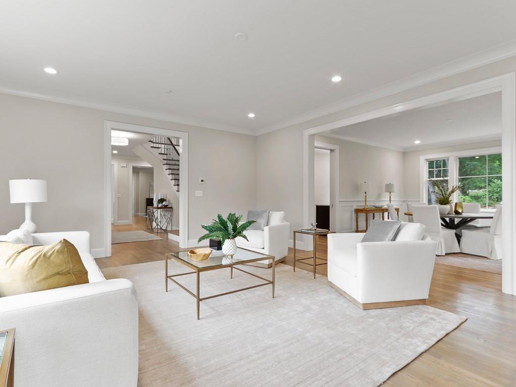 30 Columbine Road Newton, MA 02459 - Photo 5 of 35 a living room with furniture and a couch