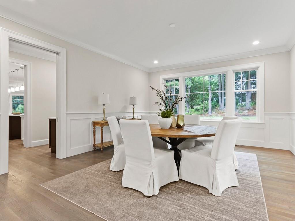 30 Columbine Road Newton, MA 02459 - Photo 6 of 35 a view of a dining room with furniture window and wooden floor