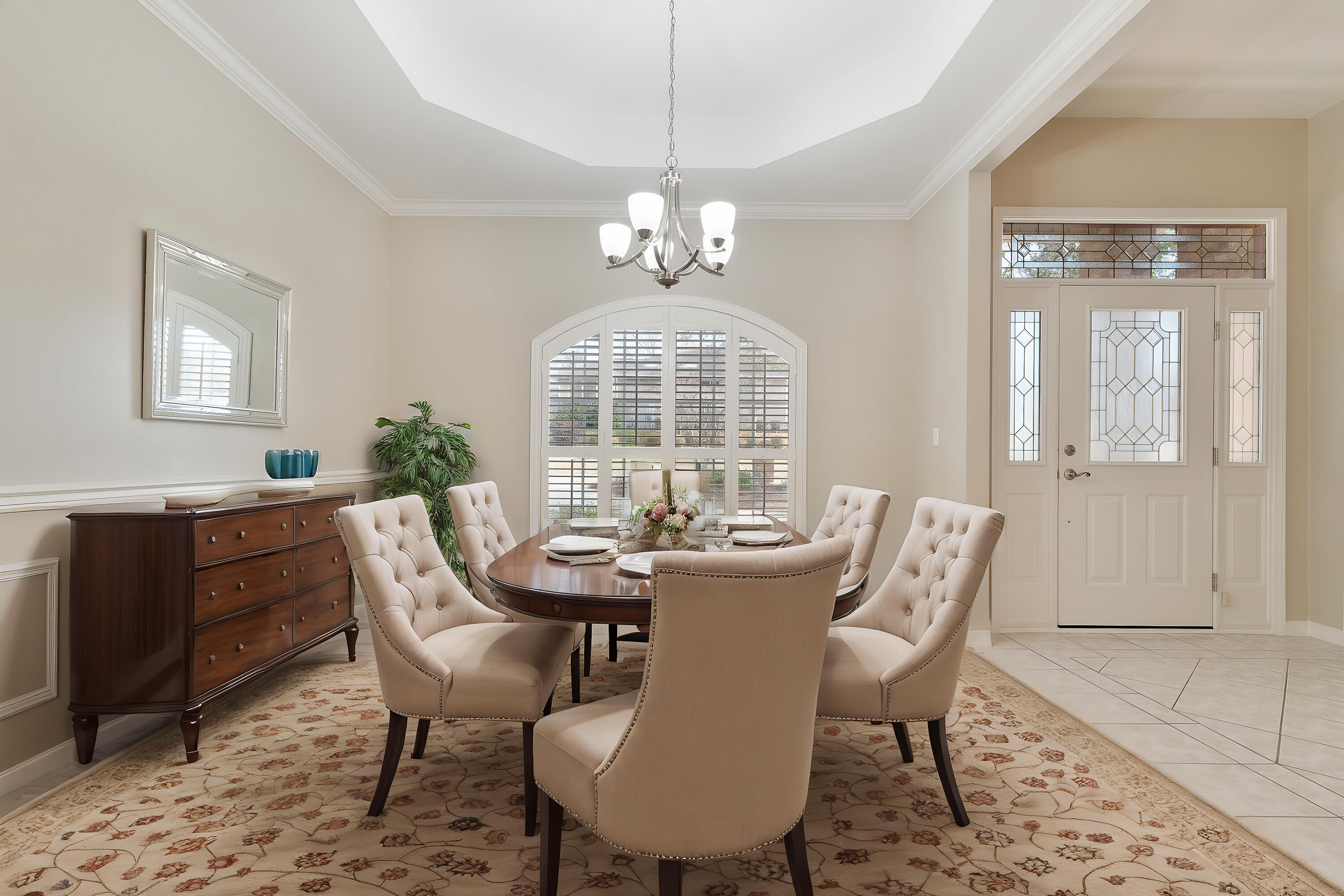 4100 Howard Drive Niceville, FL 32578 - Photo 14 of 133 a view of a dining room with furniture window and wooden floor