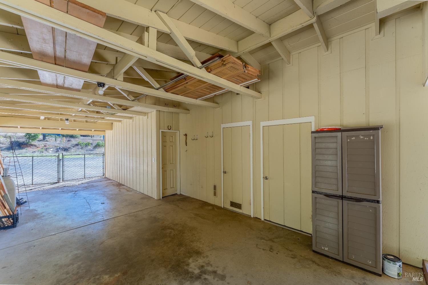 3651 Ridgewood Road Willits, CA 95490 - Photo 23 of 45 a view of a room with wooden walls