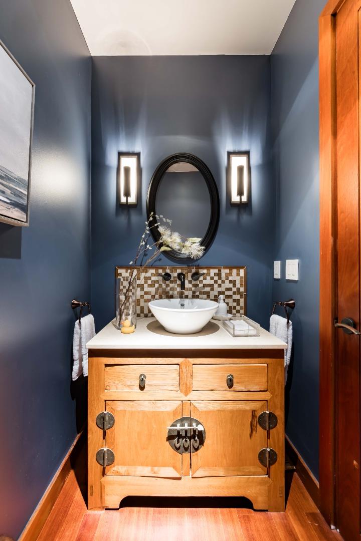 140 Farm Road Woodside, CA 94062 - Photo 11 of 39 a close view of a fireplace