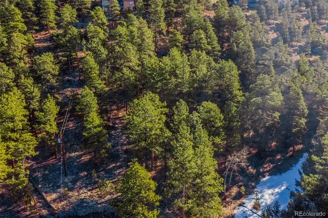 a view of a city with a mountain