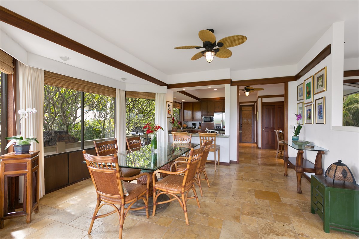 1516 Pe'e Road Koloa, HI 96756 - Photo 6 of 25 a view of a dining room with furniture window and outside view