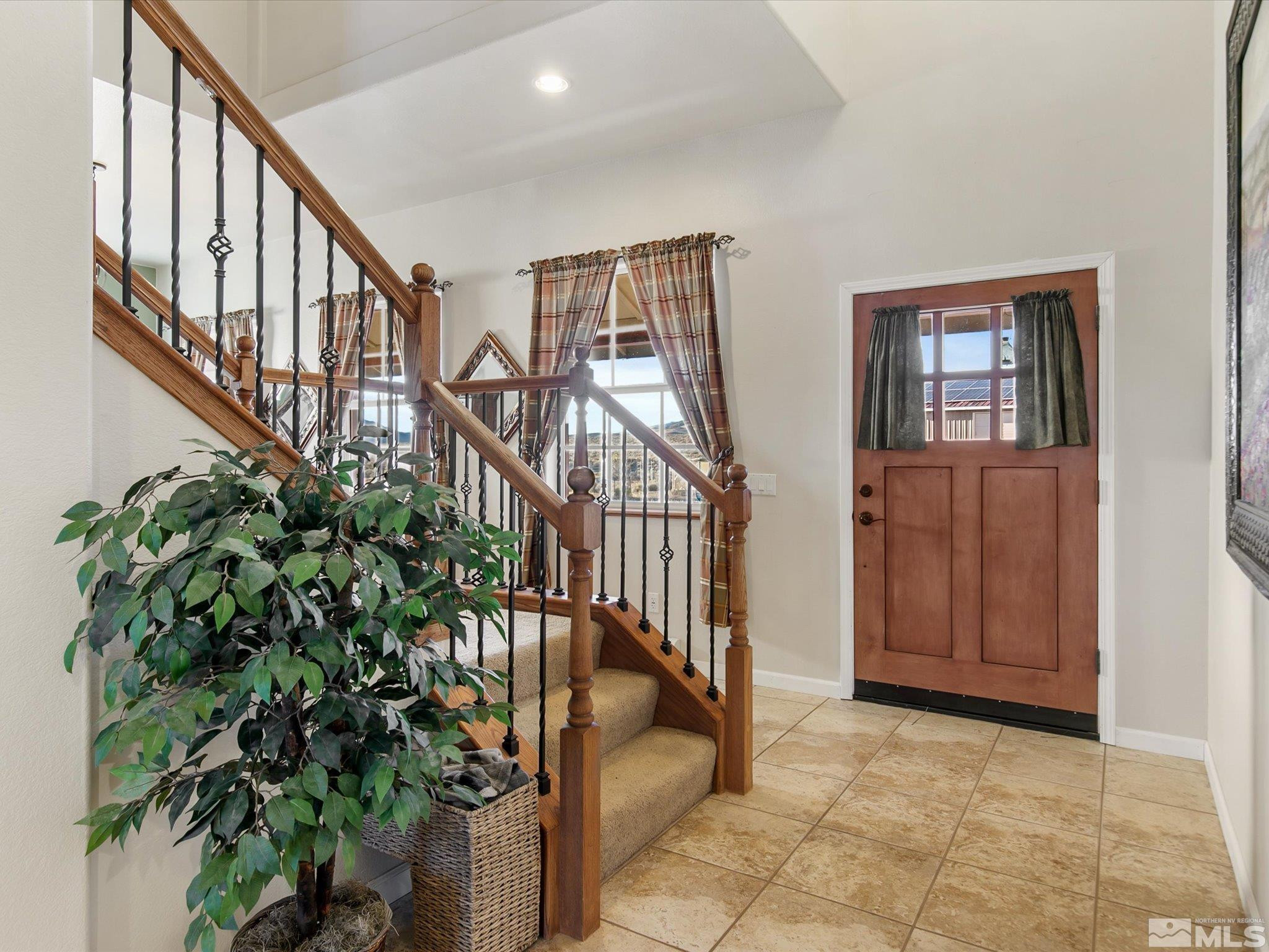 6900 Grass Valley Road Reno, NV 89510 - Photo 5 of 42 a view of entryway with wooden floor