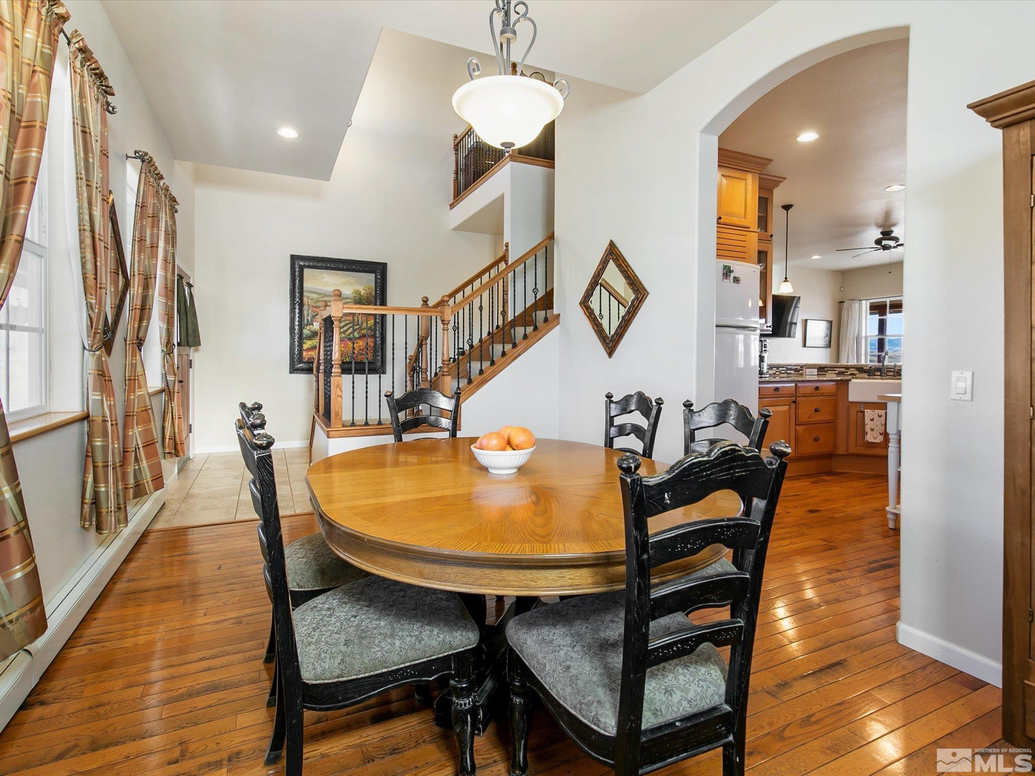 6900 Grass Valley Road Reno, NV 89510 - Photo 7 of 42 a dining room with furniture and wooden floor