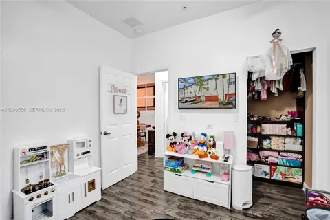 a children room with toys