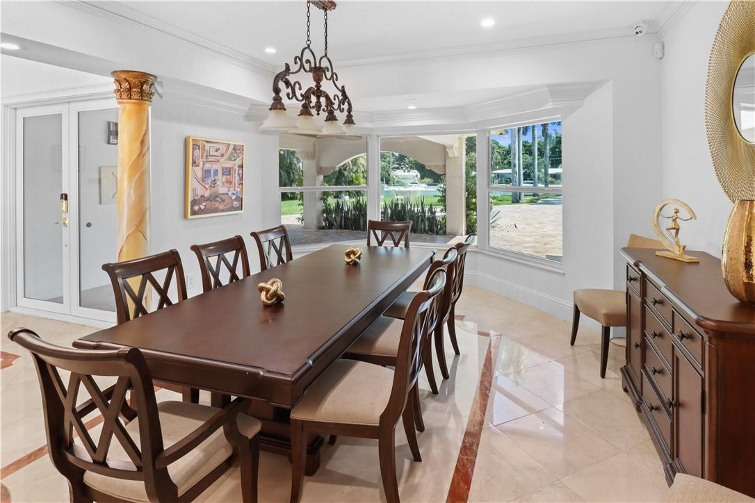 14540 Southwest 63rd Street Southwest Ranches, FL 33330 - Photo 11 of 69 a view of a dining room with furniture window and outside view