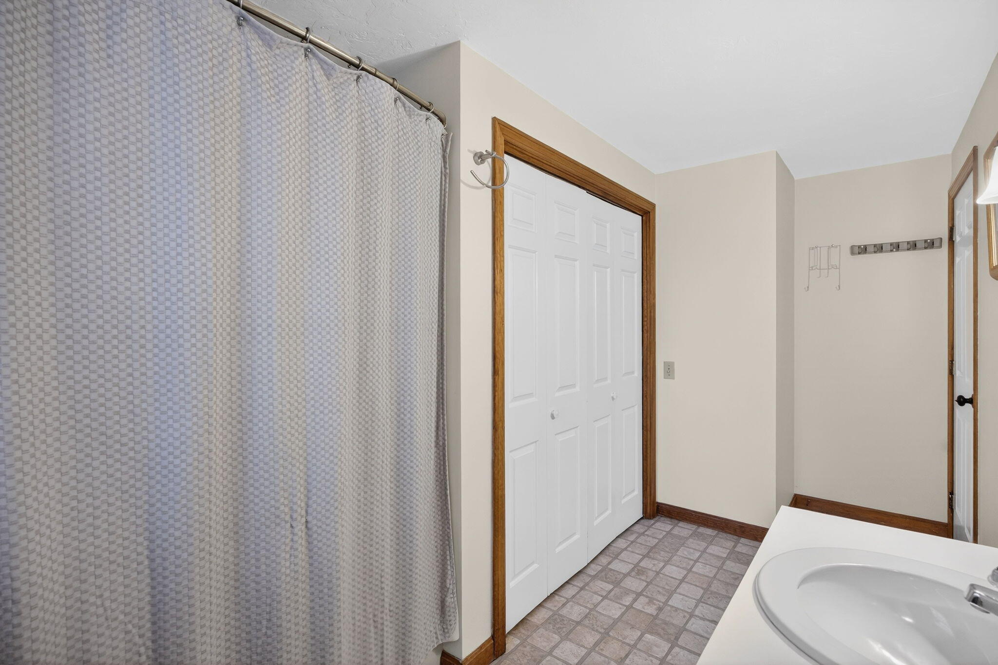 171 Weir Road Yarmouth Port, MA 02675 - Photo 36 of 53 a bathroom with a sink and a mirror