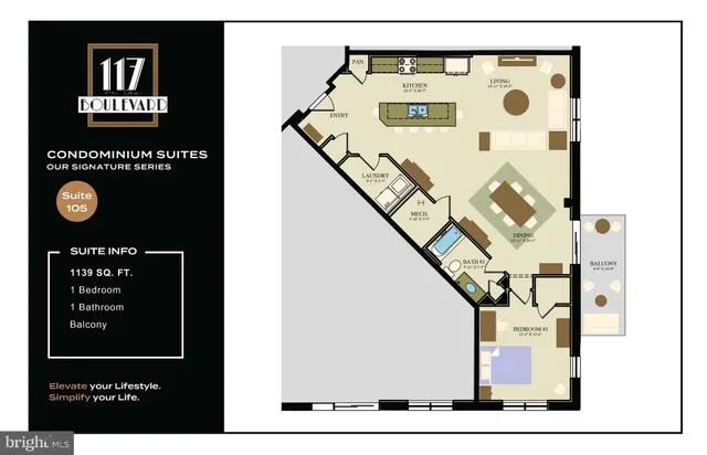 $409,000 | 117 Blackford Boulevard, Unit 105, Lebanon, PA 17042