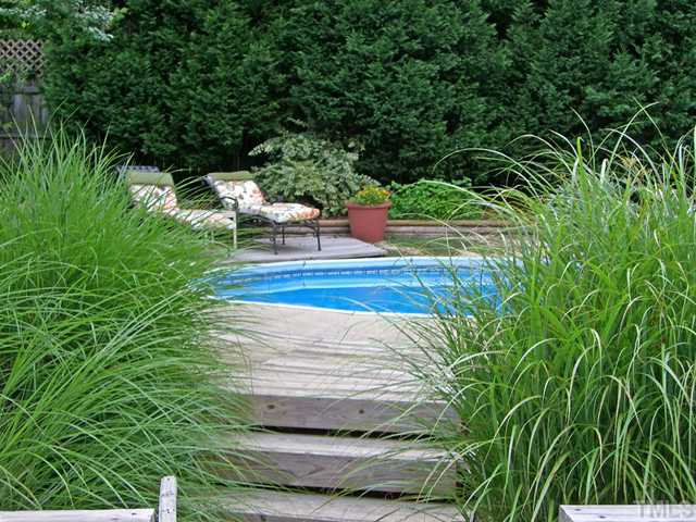 5013 Dantree Place Raleigh, NC 27609 - Photo 13 of 18 Back Yard View 2