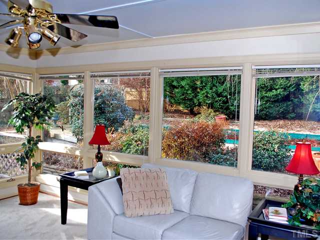 5013 Dantree Place Raleigh, NC 27609 - Photo 8 of 18 Sun Room View 2