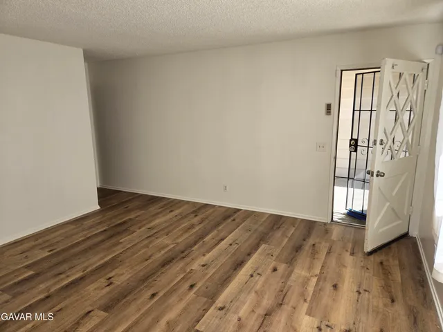 a view of wooden floor in a room
