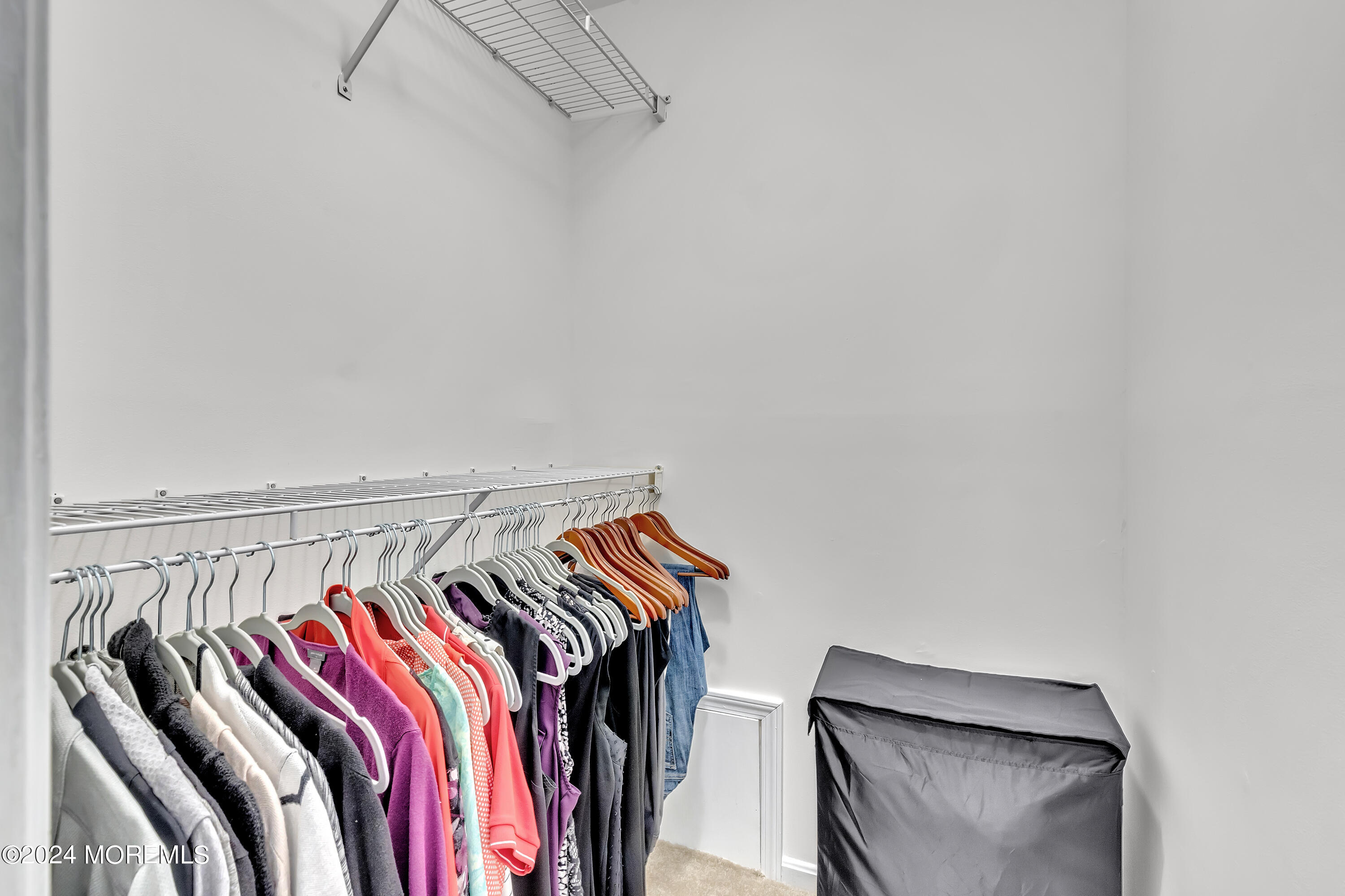 60 Chambers Road Cream Ridge, NJ 08514 - Photo 31 of 51 a view of walk in closet with clothes and shoes