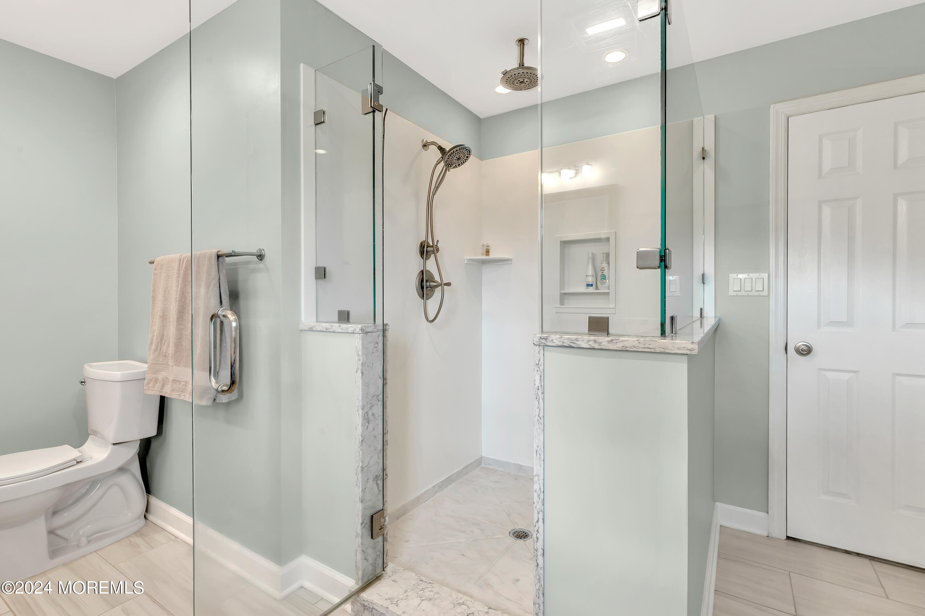 60 Chambers Road Cream Ridge, NJ 08514 - Photo 33 of 51 a bathroom with a shower and a toilet