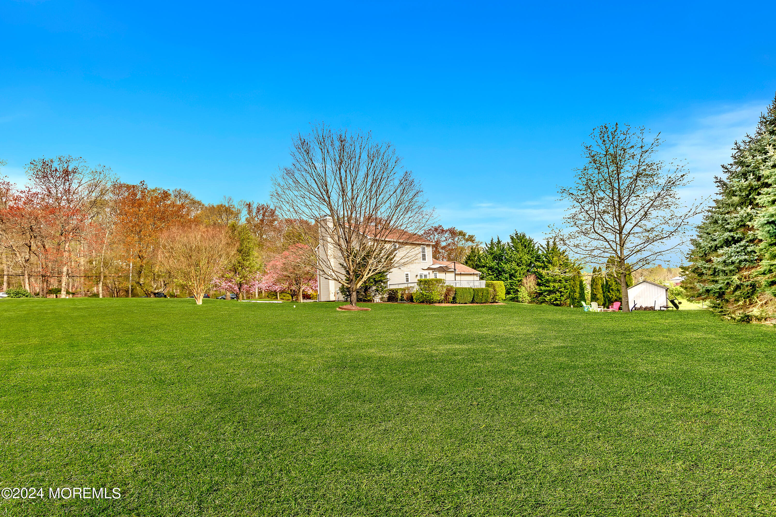 60 Chambers Road Cream Ridge, NJ 08514 - Photo 43 of 51 a view of a garden with an trees