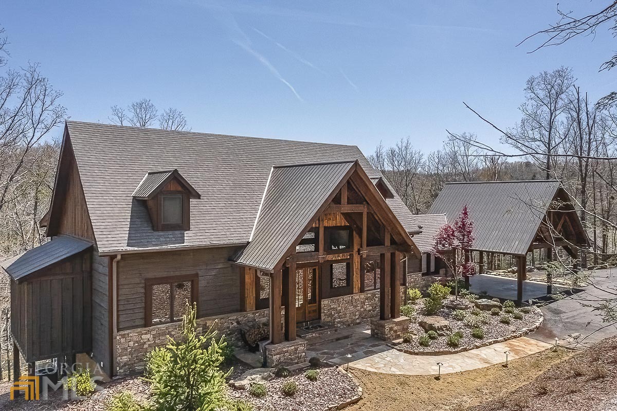 400 Miracle Lane Blue Ridge, GA 30513 - Photo 1 of 1 front view of a house with a small yard