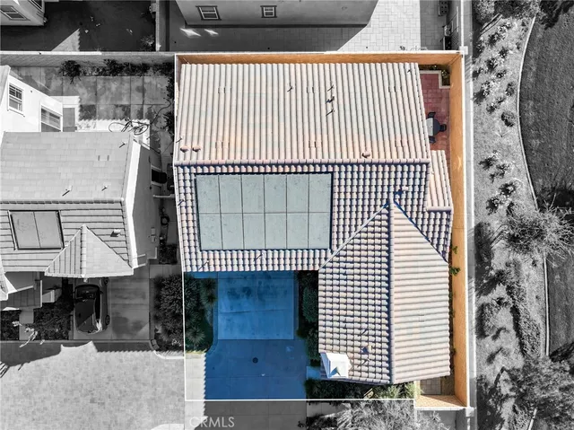 a view of a city from a terrace