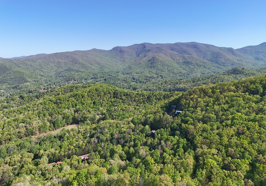 299 Bethabara View Hayesville, NC 28904 - Photo 14 of 131 a view of a mountain range with lush green forest