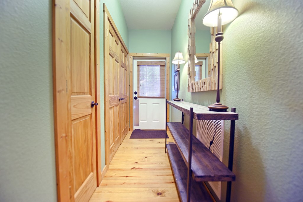 299 Bethabara View Hayesville, NC 28904 - Photo 51 of 131 a view of a hallway with a dining area