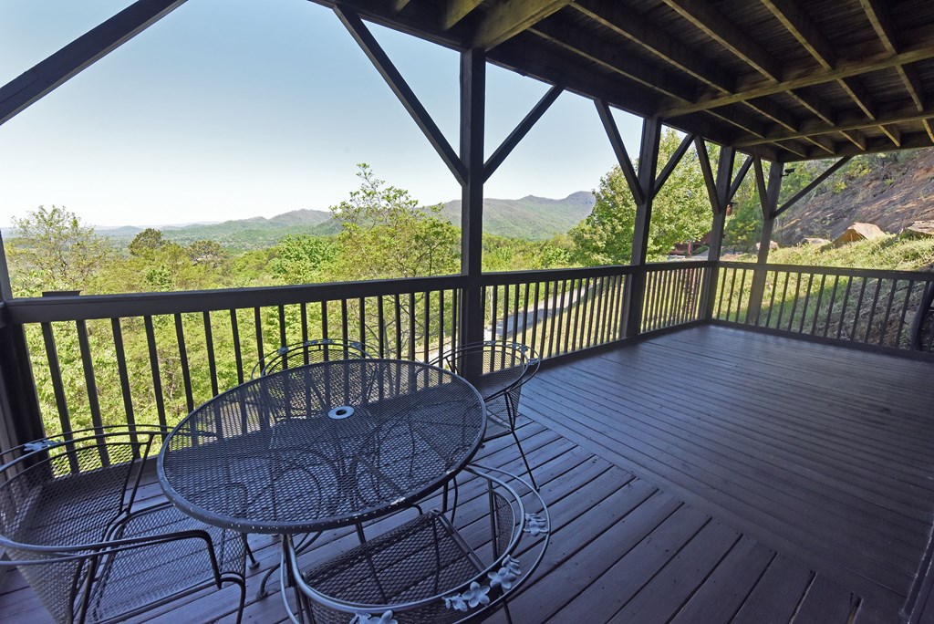 299 Bethabara View Hayesville, NC 28904 - Photo 73 of 131 a view of balcony with furniture