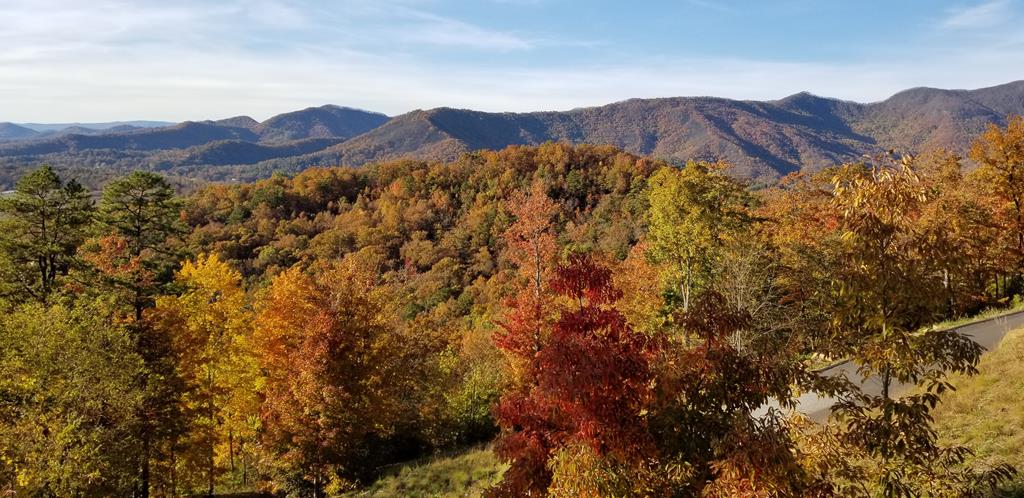 299 Bethabara View Hayesville, NC 28904 - Photo 82 of 131 a view of mountain and a mountain in the background
