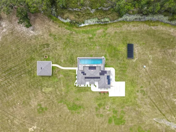 swimming pool with mountain view