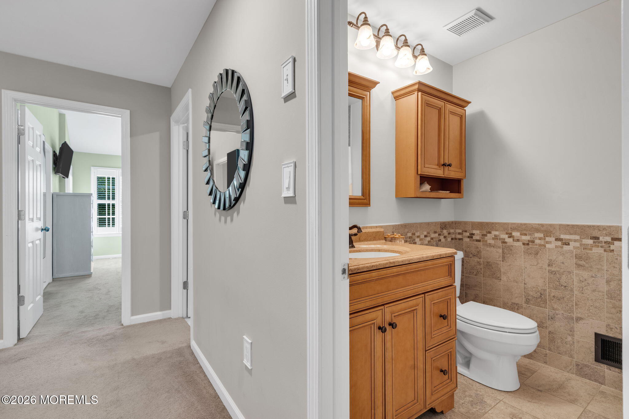 5 Painted Wagon Road, Unit 108 Holmdel, NJ 07733 - Photo 25 of 34 Common Bathroom Upstairs