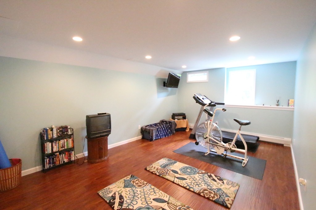 39 Harlow Clark Road Huntington, MA 01050 - Photo 23 of 30 a view of a room with gym equipment