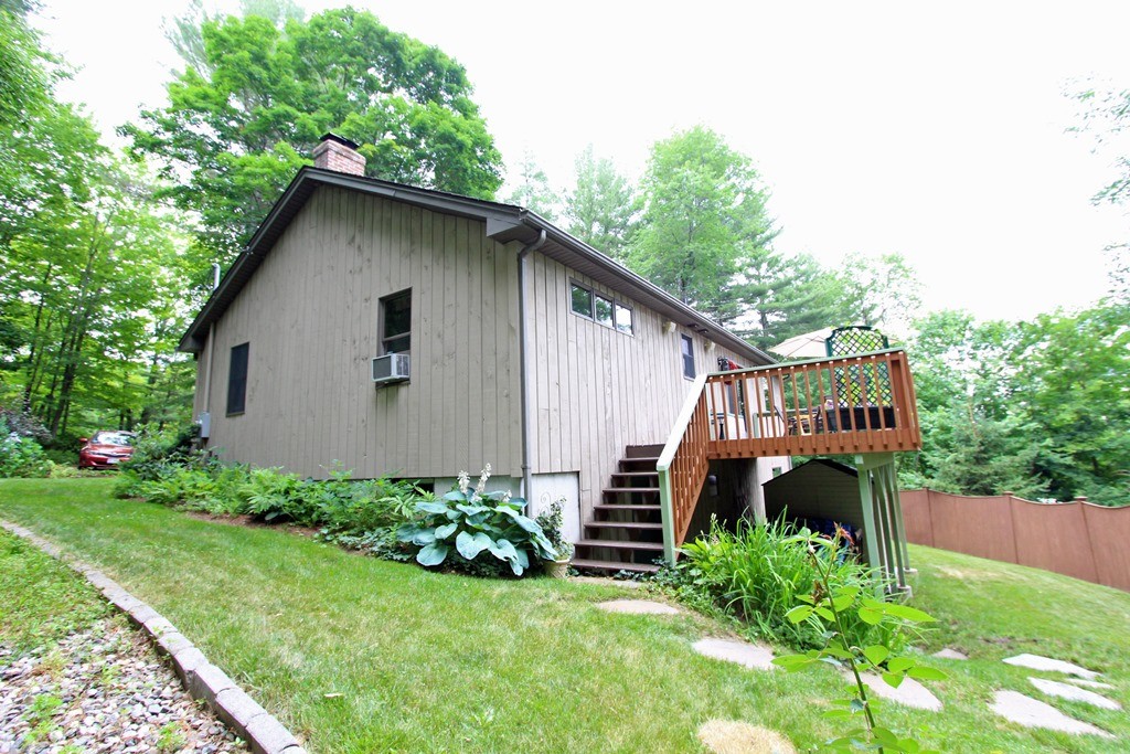 39 Harlow Clark Road Huntington, MA 01050 - Photo 29 of 30 a view of a back yard of the house