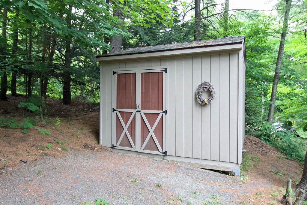 39 Harlow Clark Road Huntington, MA 01050 - Photo 30 of 30 a front view of a house with garden