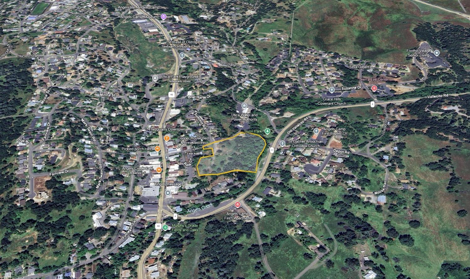 0 Raspberry Lane Angels Camp, CA 95222 - Photo 44 of 46 a view of a forest with a tree