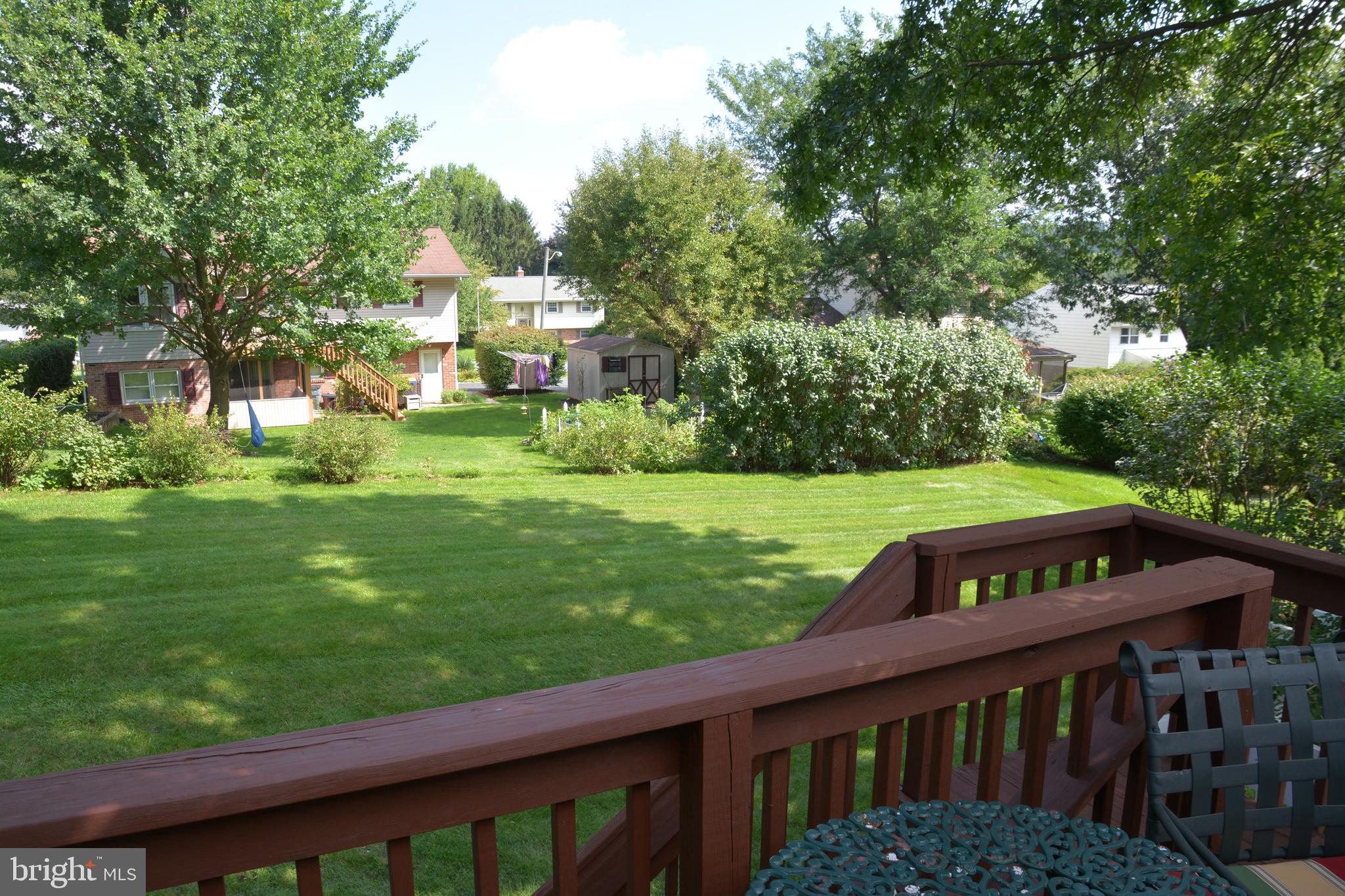 481 Candlewyck Road Lancaster, PA 17601 - Photo 31 of 37 Back Yard from Upper Deck