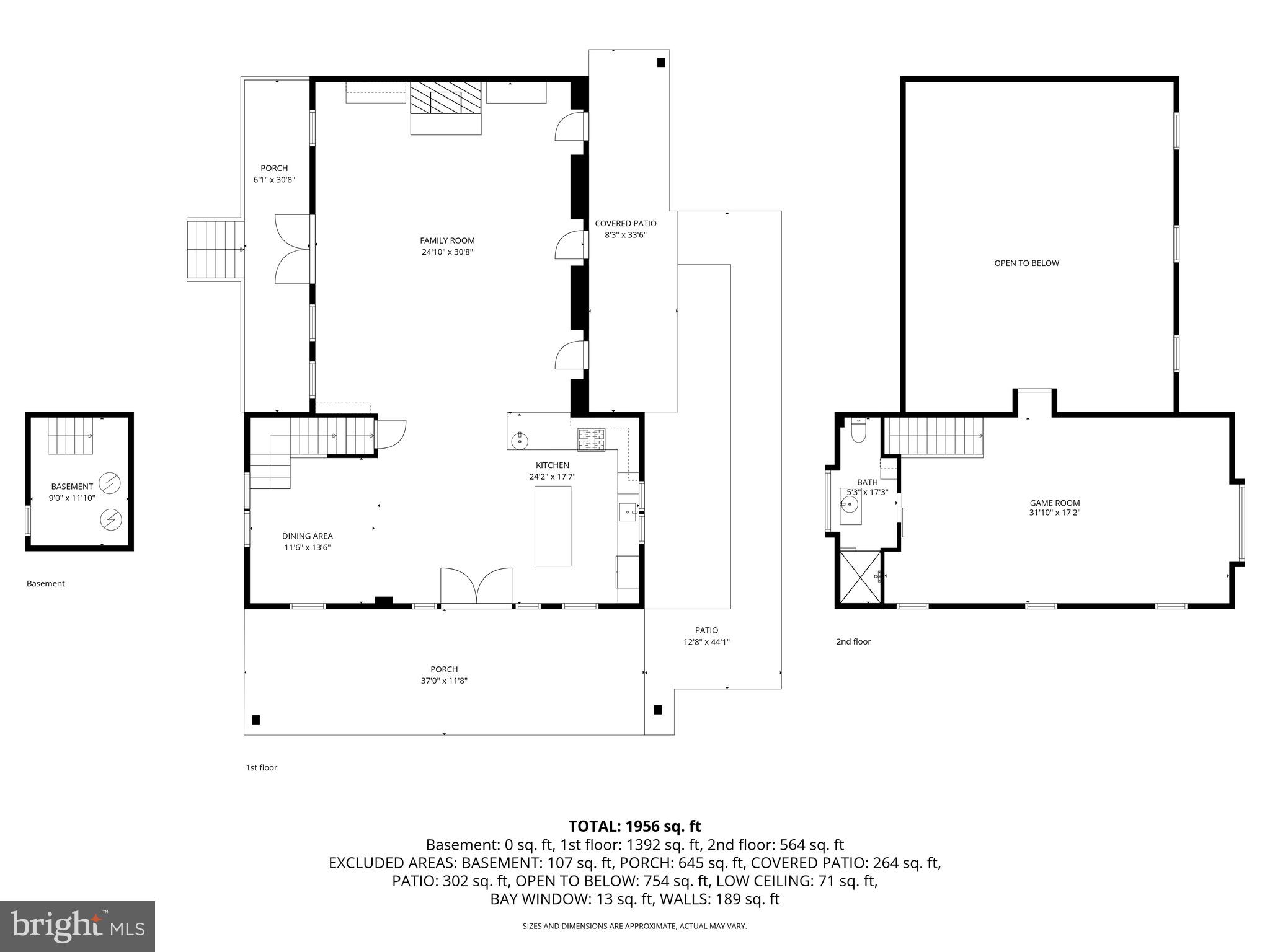 2734 Caves Road Owings Mills, MD 21117 - Photo 22 of 22 a black and white photo of a living room