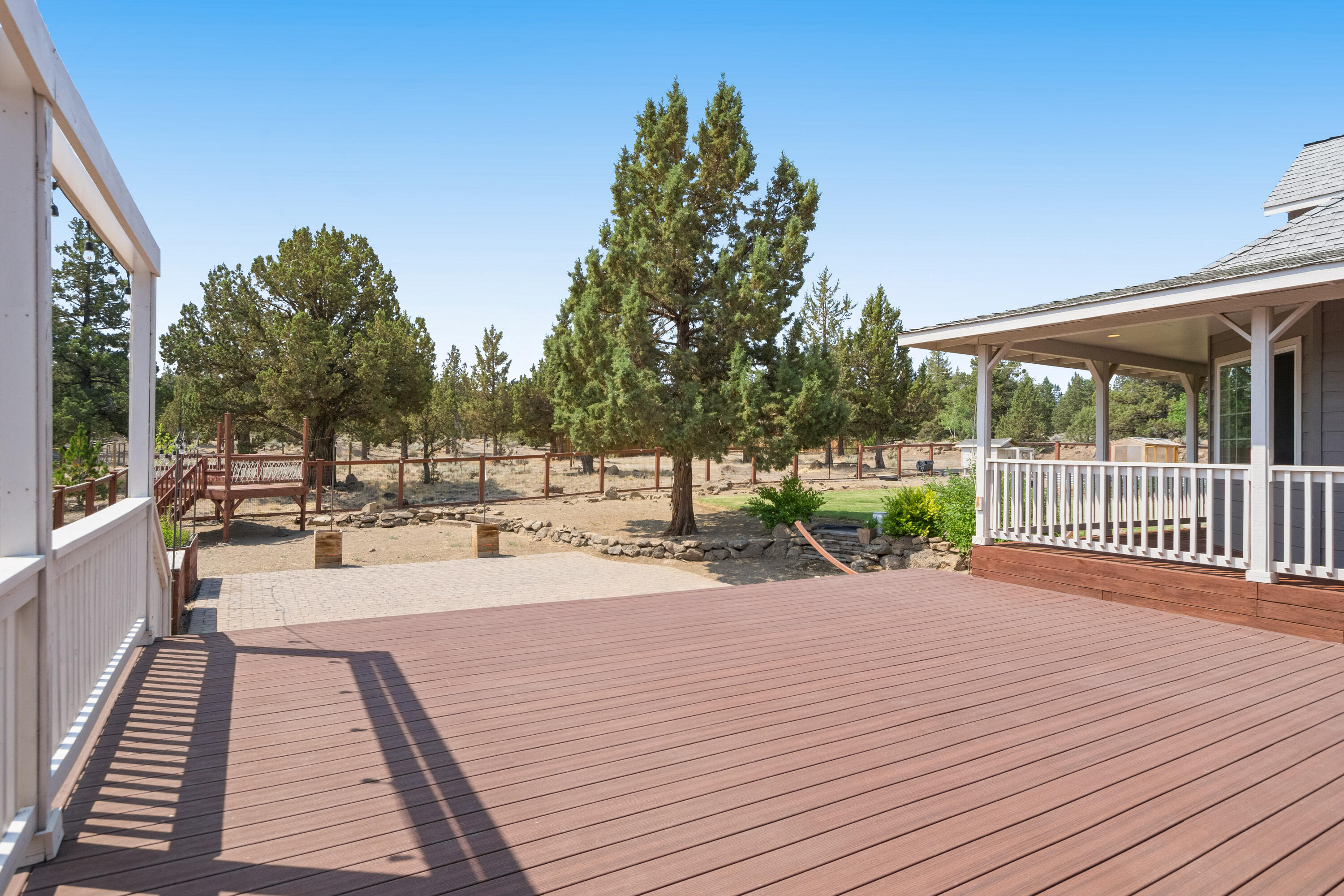 21017 Southwest Gift Road Bend, OR 97703 - Photo 50 of 51 Biig Back Deck Looking out
