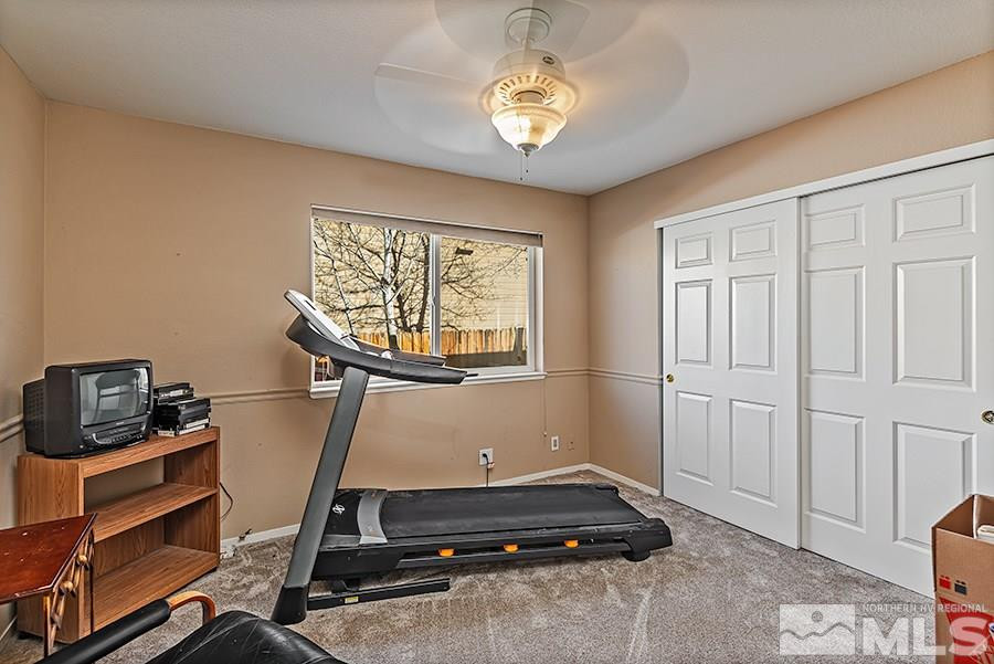 745 Talus Way Reno, NV 89503 - Photo 11 of 17 a room with gym equipment and a window