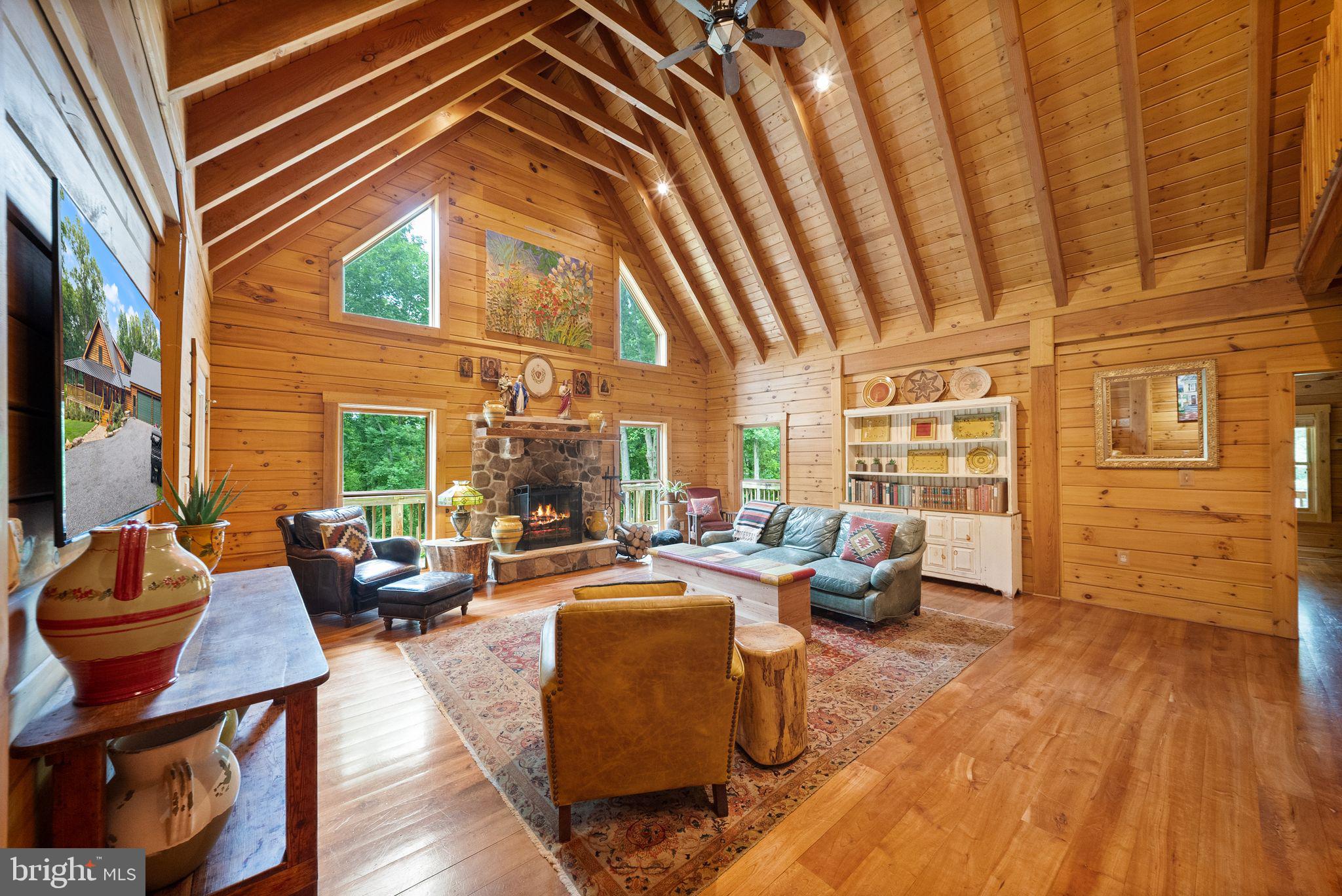 4020 Millwood Road Boyce, VA 22620 - Photo 6 of 132 Soaring cathedral ceilings in Great room.