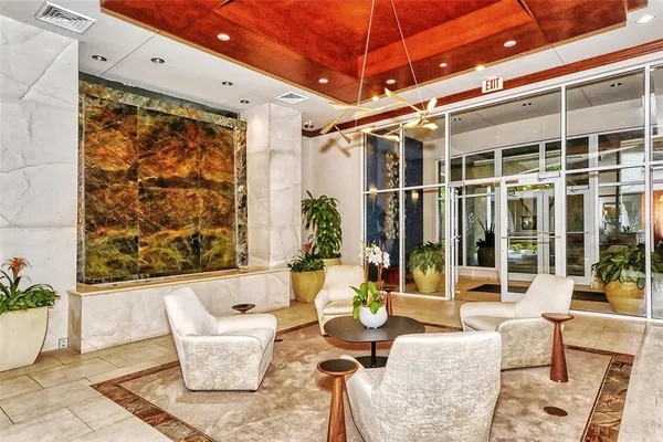 a view of a building and a street view