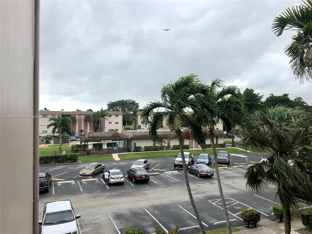 a view of a table and chairs in patio