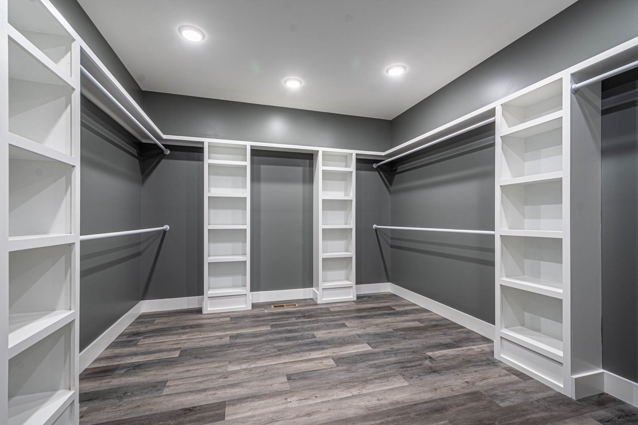 476 Chestnut Grove Road Pulaski, TN 38478 - Photo 34 of 55 a view of walk in closet with empty racks