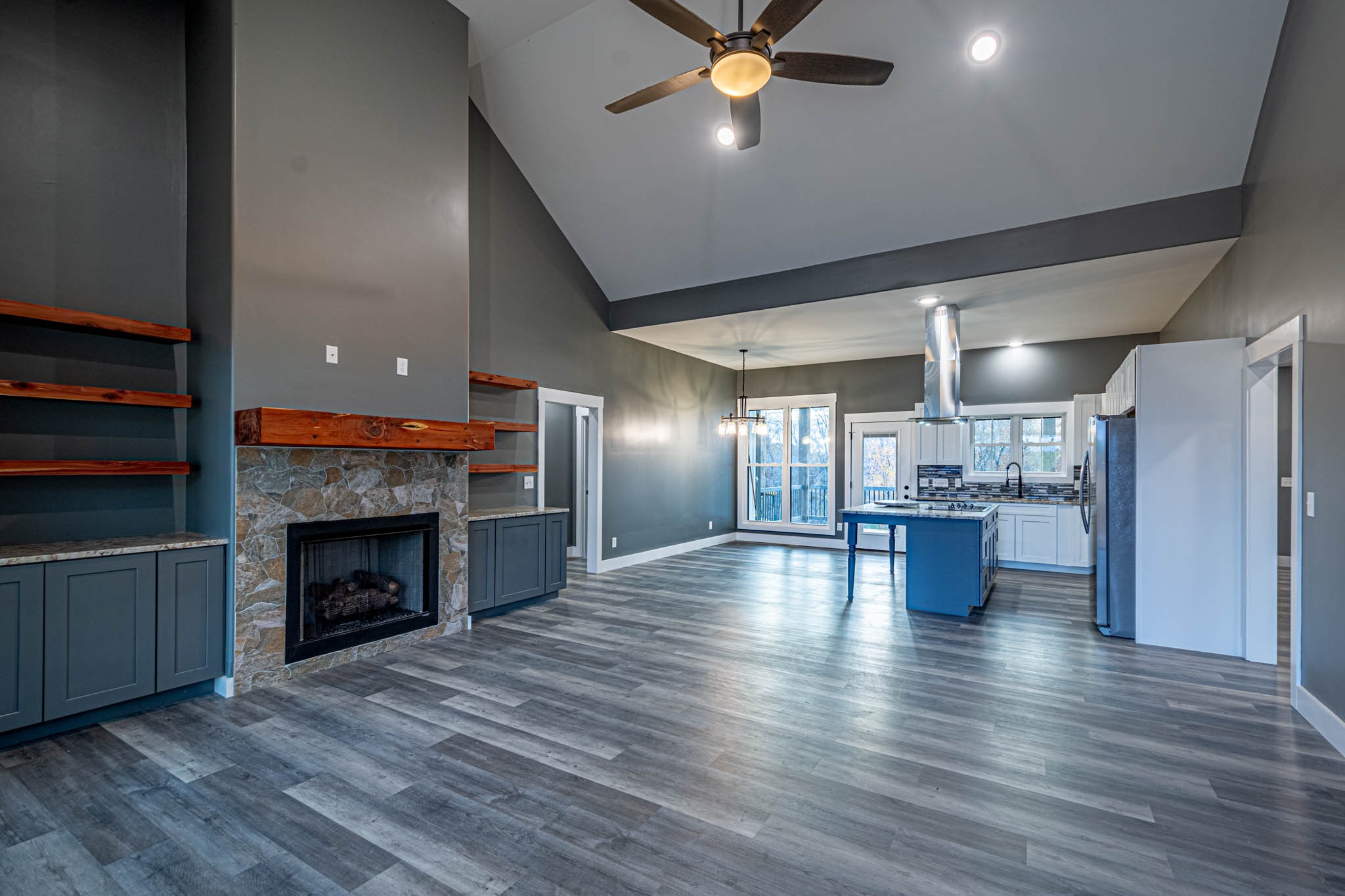 476 Chestnut Grove Road Pulaski, TN 38478 - Photo 10 of 55 a view of an empty room with a fireplace