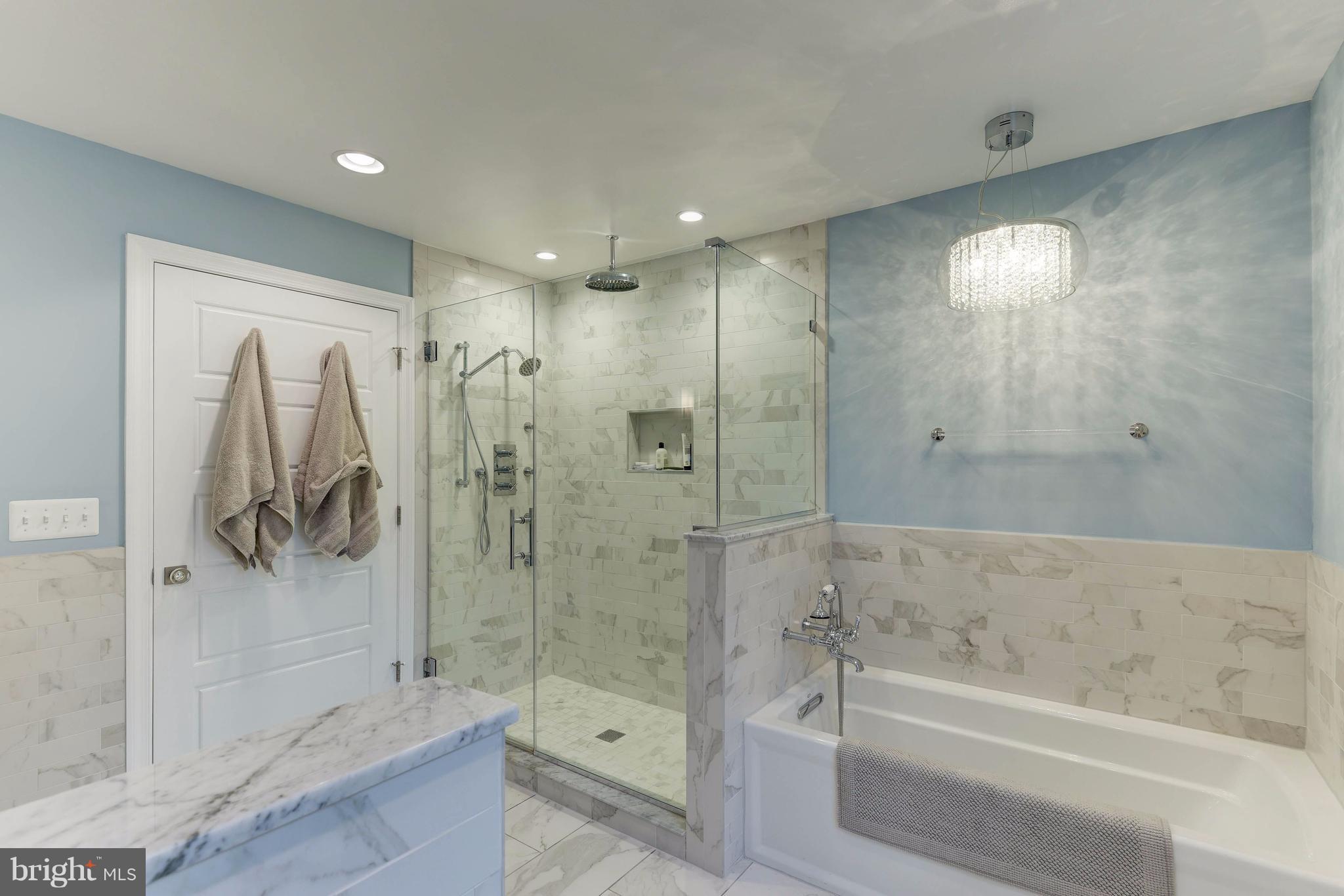 905 West Braddock Road Alexandria, VA 22302 - Photo 17 of 30 Beautiful Bath with separate shower and tub