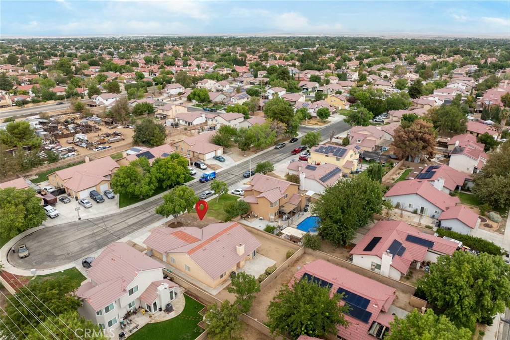43610 16th Street East Lancaster, CA 93535 - Photo 21 of 21 an aerial view of residential houses with outdoor space