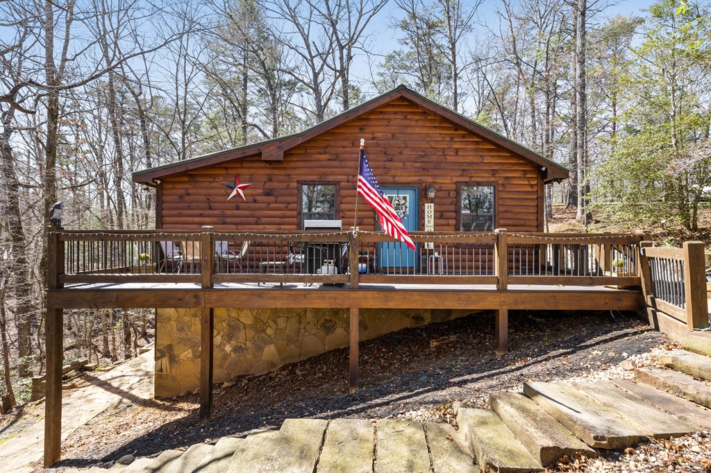 267 Granny Branch Drive Blue Ridge, GA 30513 - Photo 29 of 30 a view of a house next to a yard