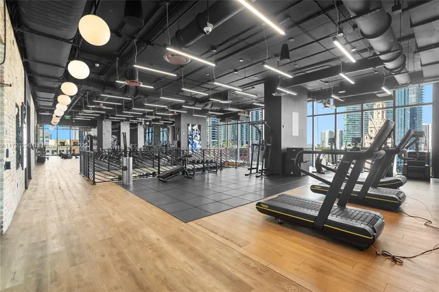 a view of water heater room with stairs