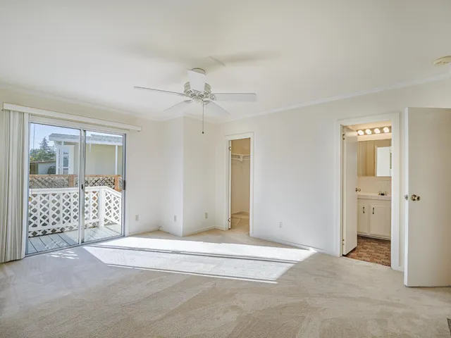 a view of a room with natural light