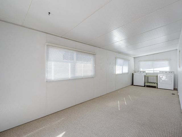 a view of a livingroom with a window